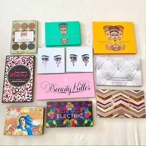Eyeshadow palettes (bundle of 11)